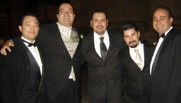 ..., Fernando de la Pea, Enrique Unda, Alfonso Aldana y Eric Saucedo