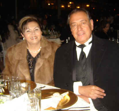 Ernesto del Blanco y distinguida esposa