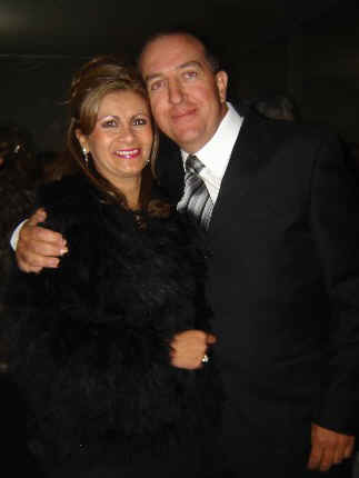 Rafael Herrero y su distinguida esposa.